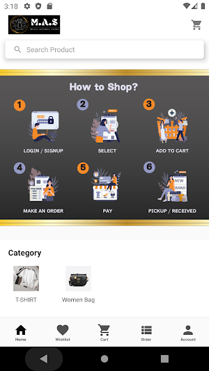 Multi Apparel Store Screenshot 1