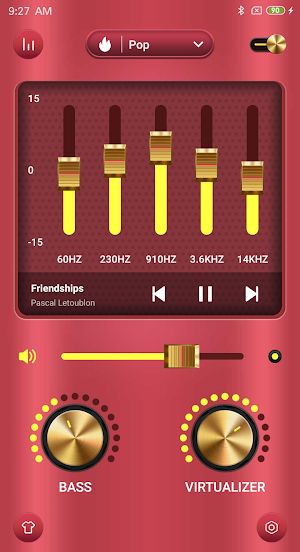 Equalizer & Bass Booster Screenshot 2