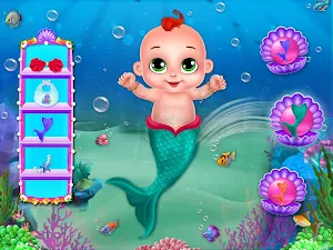 Little Mermaid Baby Care Ocean World Screenshot 1