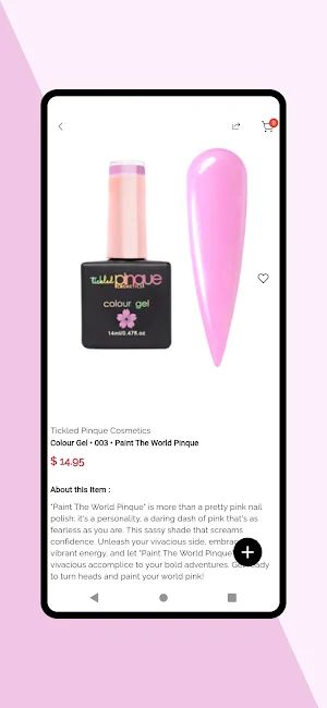 Tickled Pinque Screenshot 1