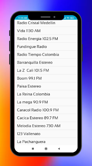 Radios de Colombia en Vivo - Fm / Am Screenshot 2