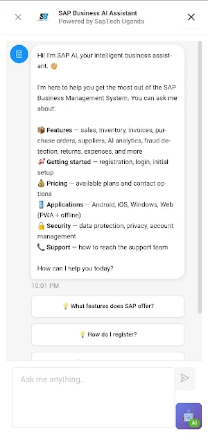 SAP Business Management System Screenshot 3