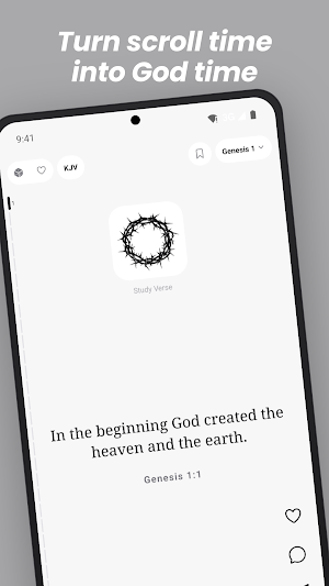 Bible Scroll: Daily Verse Screenshot 0