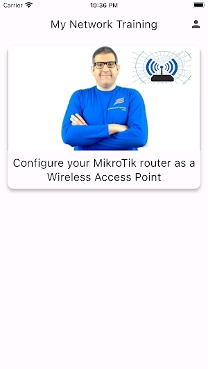 My Network Training Screenshot 1