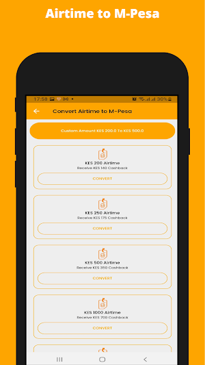 Airtime 2 M-Pesa Screenshot 2