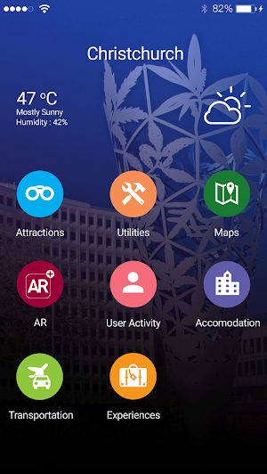 Christchurch Travel Guide Screenshot 0