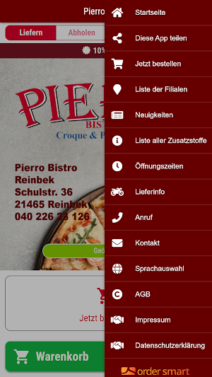 Pierro Bistro Screenshot 1