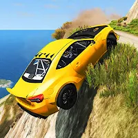 Beam Truck and Car Crash Sim