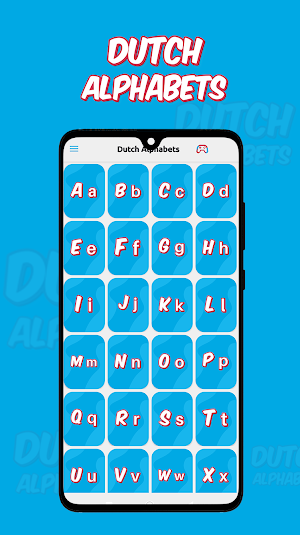 Dutch alphabets with sounds Screenshot 1
