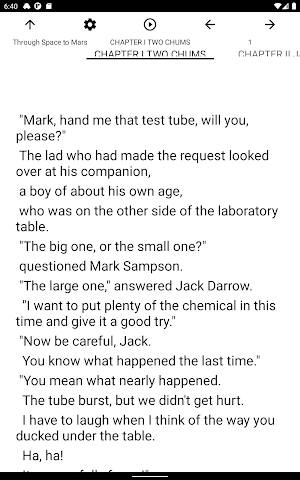 Book, Through Space to Mars Screenshot 3