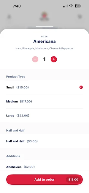 Bel Air Pizza Screenshot 1