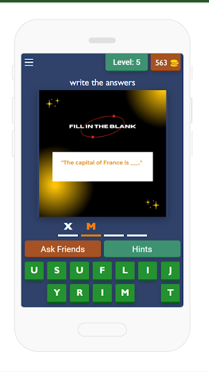 QuizBlanks Screenshot 0