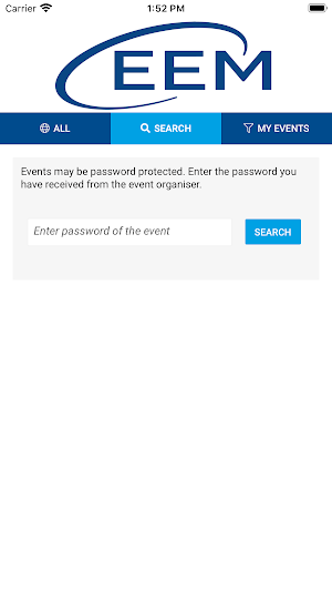 EEM Events Screenshot 2