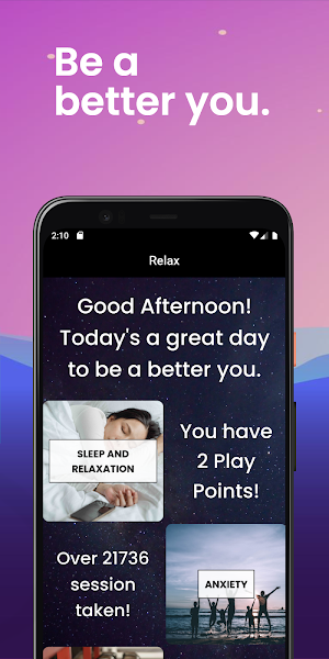 Free meditation, mindfulness, sleep & more - Relax Screenshot 0