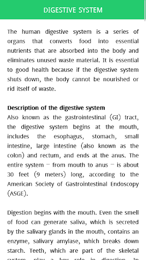 Anatomy and Physiology Screenshot 2