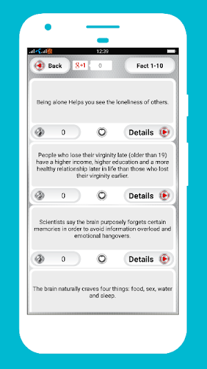 Psychology Facts Collection Screenshot 1
