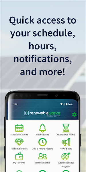 RenewableWorks Mobile Screenshot 0