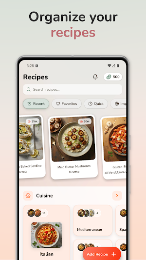 Pintos: Recipes & Meal Planner Screenshot 1