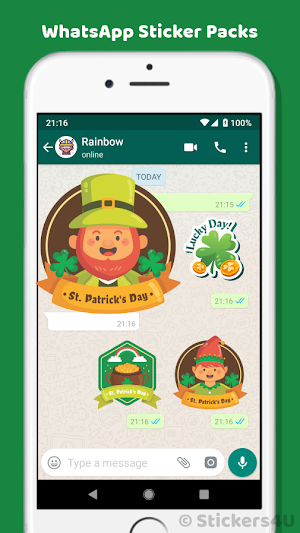 St. Patrick's Joy Stickers (3) Screenshot 1