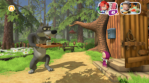 Masha and the Bear Cooking 3D Screenshot 2