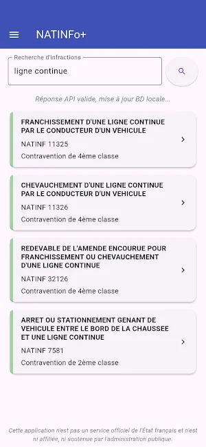 NATINFo Screenshot 0
