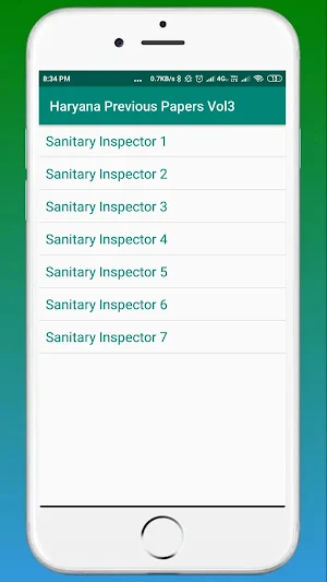 Haryana Previous Year Papers vol3 Screenshot 3