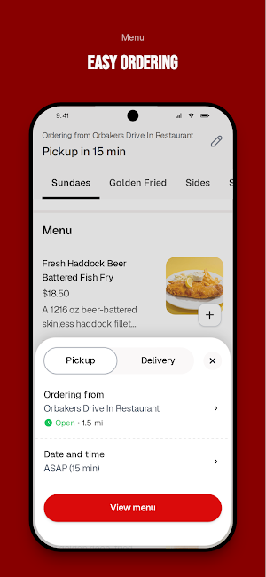 Orbakers Drive In Restaurant Screenshot 2
