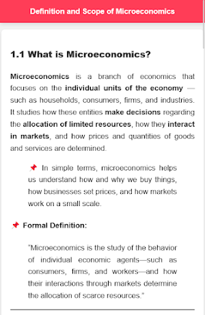 Microeconomics Book Screenshot 1