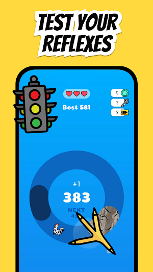 Tap On Time - Reflex Test Game Screenshot 1