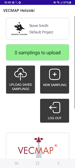 VECMAP Helsinki Screenshot 0