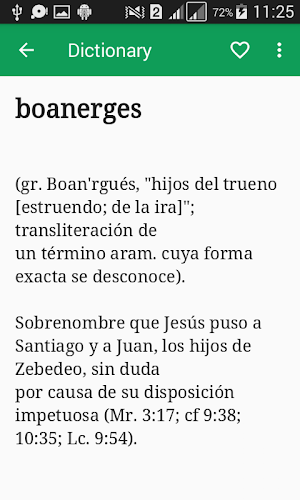 Diccionario Bíblico Screenshot 2