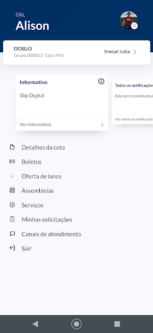 Consórcio Edanbank Screenshot 1