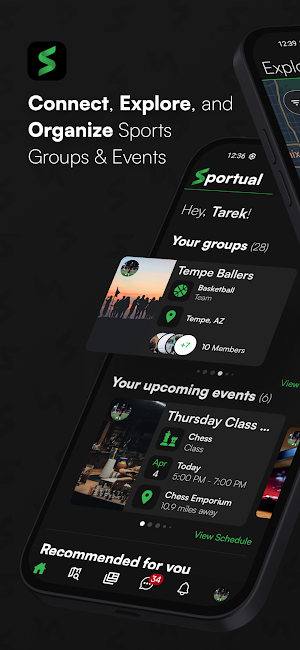 Sportual - Social Sports Screenshot 0