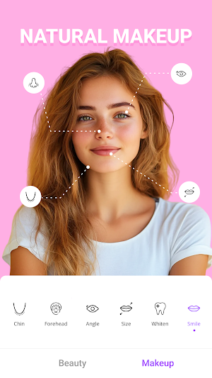 Sweet Beauty Selfie Camera Screenshot 1