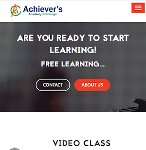 Achievers Academy Shivamogga Screenshot 0