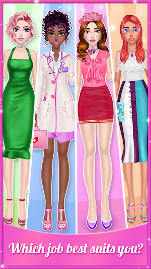 My Super Job: Character Design & Dress Up Screenshot 3