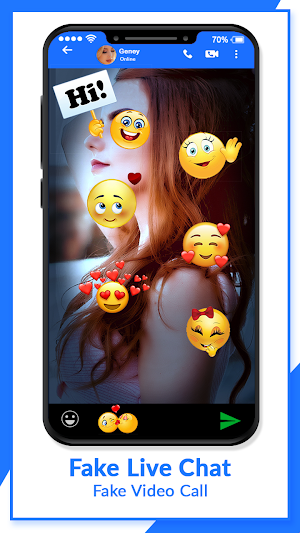 Fake Live Chat - Live Video Call Screenshot 2