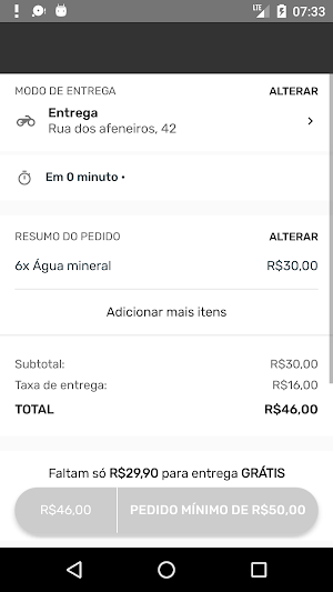 Restaurante SushiSeninha Screenshot 2