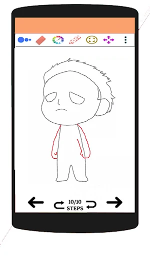 How To Draw Michael Myers Screenshot 2
