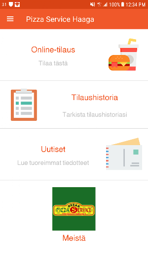 Pizza Service Haaga Screenshot 0