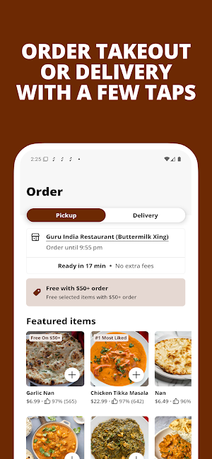 Guru India Restaurant Screenshot 0