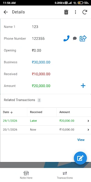 Note Here Screenshot 3