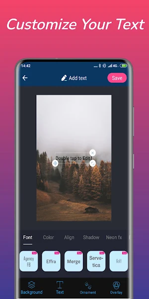 Text On Photo & Text Editor Screenshot 2