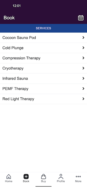 Healthspan Recovery Screenshot 1
