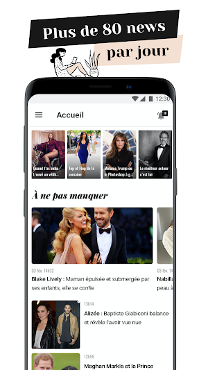 PurePeople: actu & news people Screenshot 2