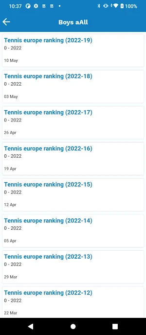 Tennis Europe Screenshot 3