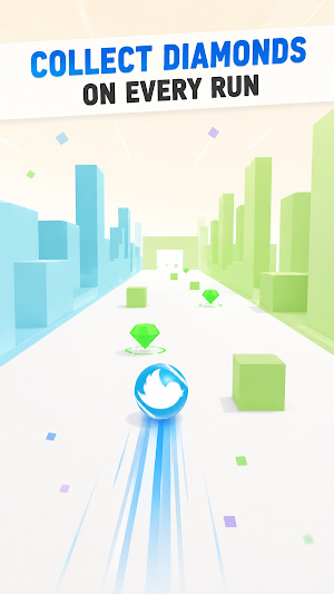Ball Dash: 3D Runner Screenshot 1