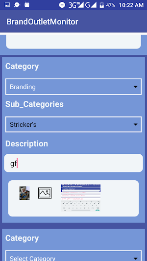 Brand Outlet Monitoring Screenshot 1