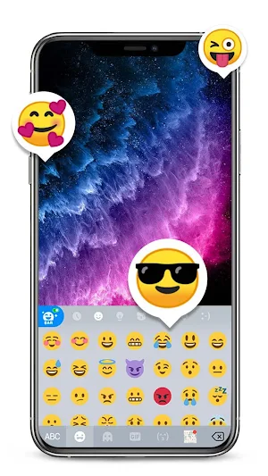 New Phone 11 Keyboard Theme Screenshot 2