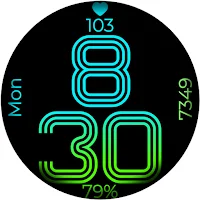 CC Clean 23 Watch Face